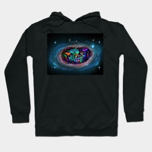 Trippy Mushroom Galaxy Hoodie